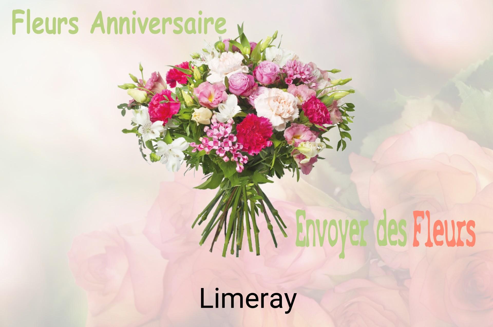 Bouquet de fleurs d’anniversaire livré à Limeray